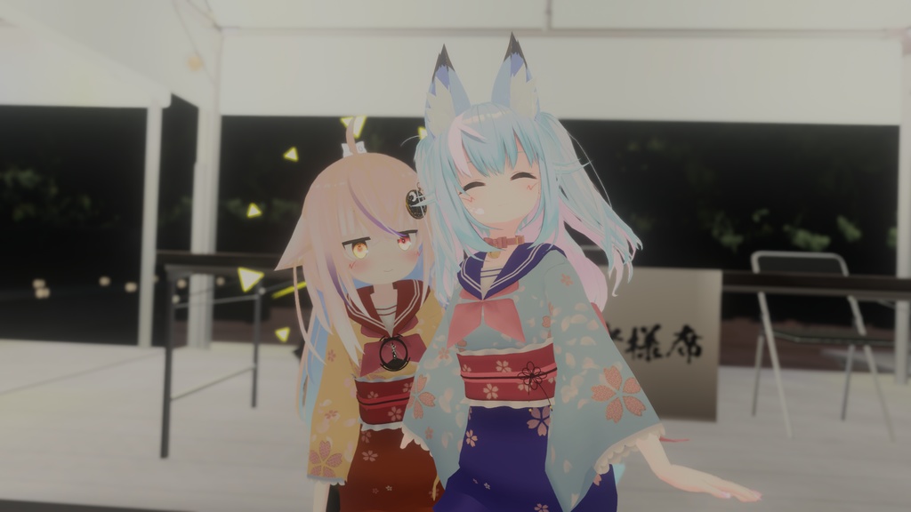 浴衣風セーラー【12アバター対応】