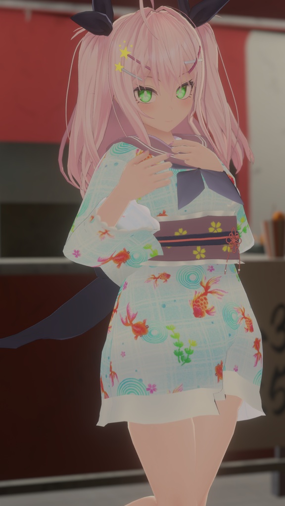 浴衣風セーラー【12アバター対応】