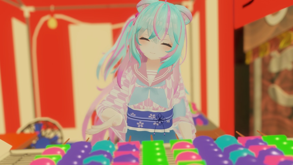 浴衣風セーラー【12アバター対応】