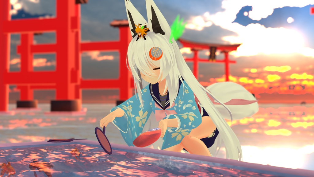 浴衣風セーラー【12アバター対応】