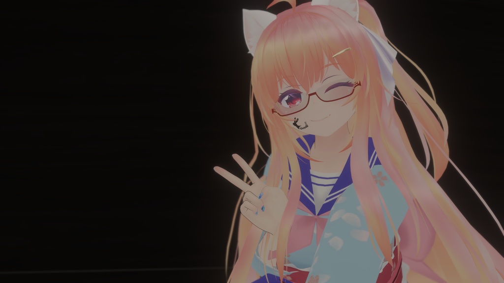 浴衣風セーラー【12アバター対応】