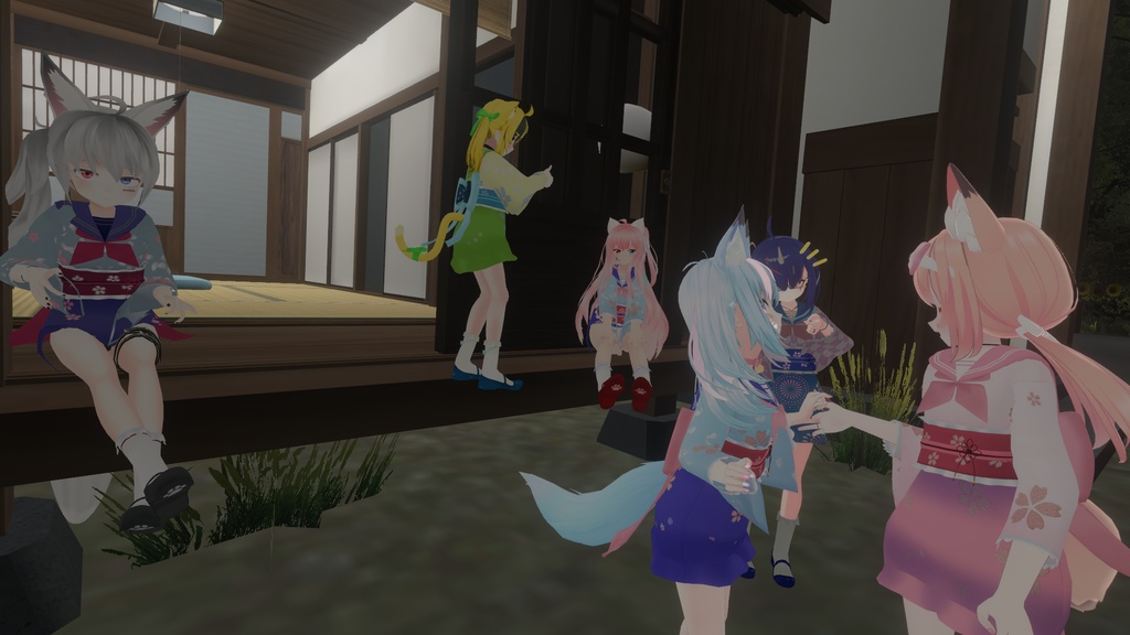 浴衣風セーラー【12アバター対応】