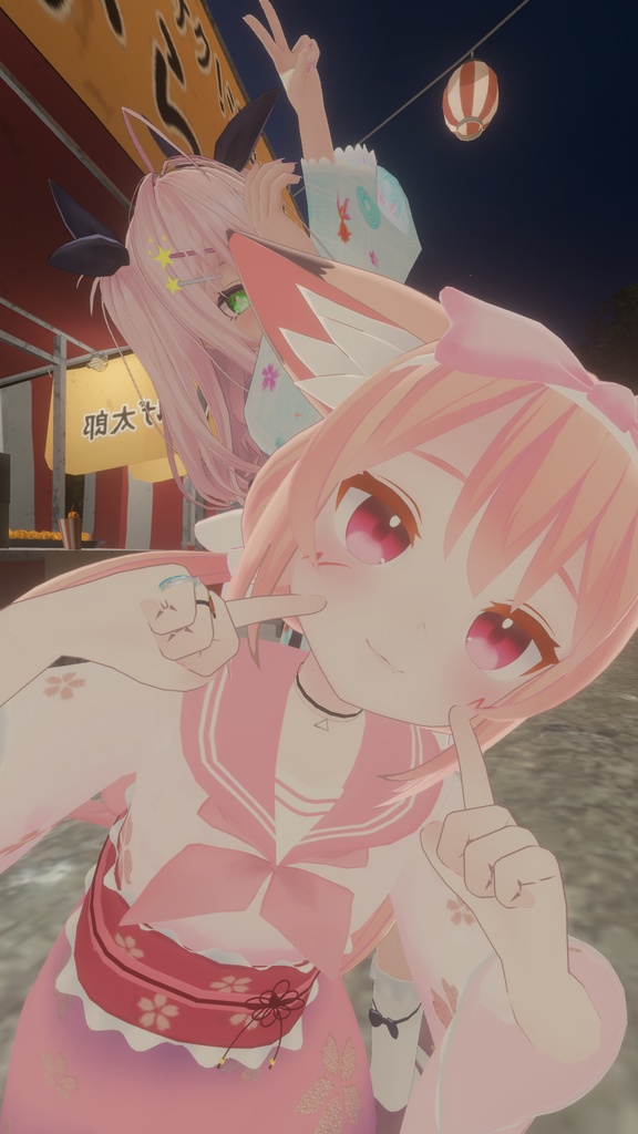 浴衣風セーラー【12アバター対応】