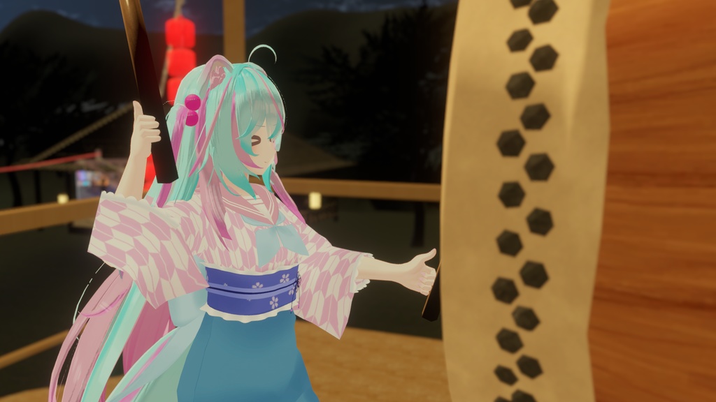 浴衣風セーラー【12アバター対応】