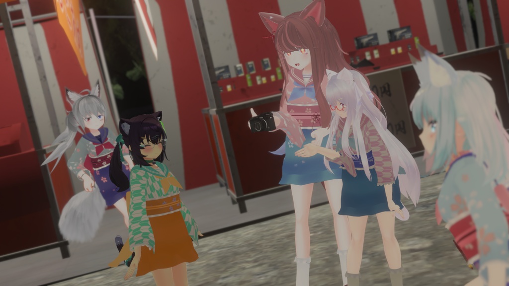 浴衣風セーラー【12アバター対応】