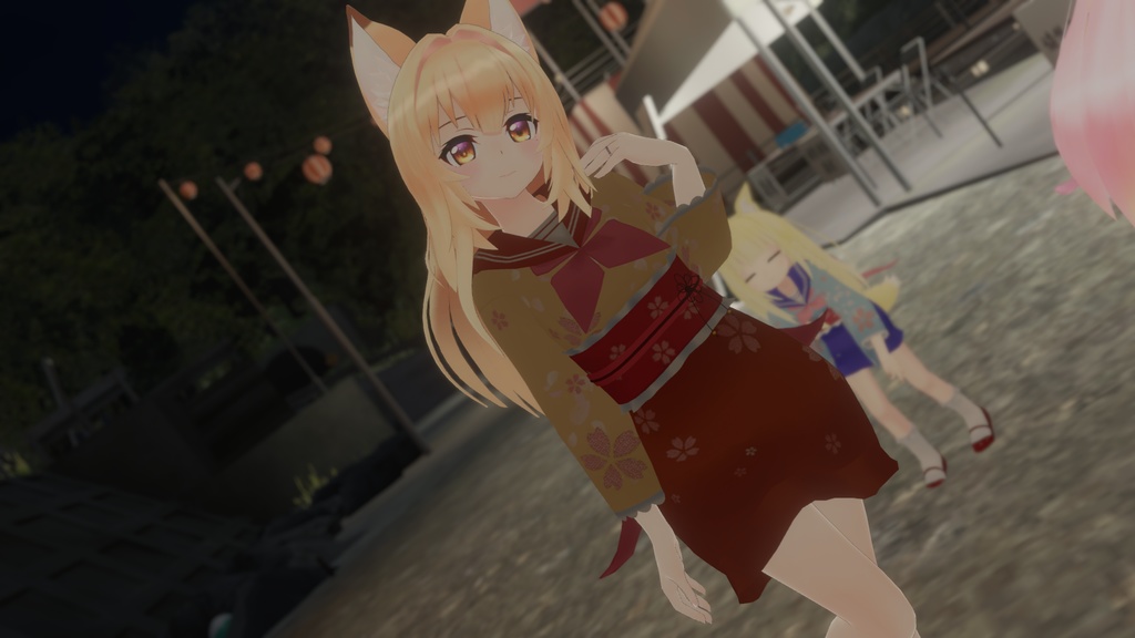 浴衣風セーラー【12アバター対応】