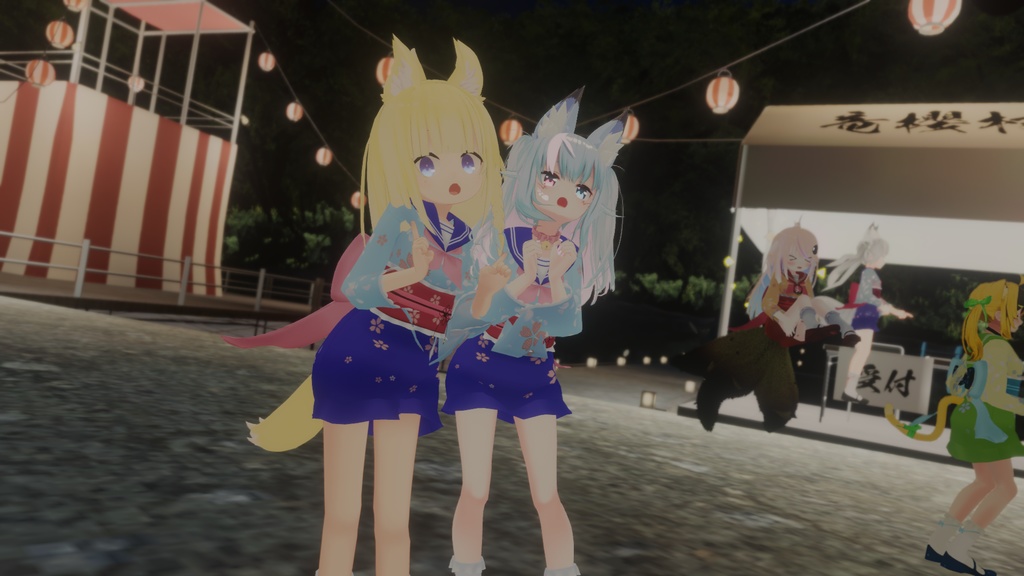 浴衣風セーラー【12アバター対応】