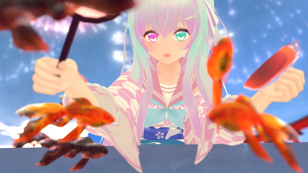 浴衣風セーラー【12アバター対応】