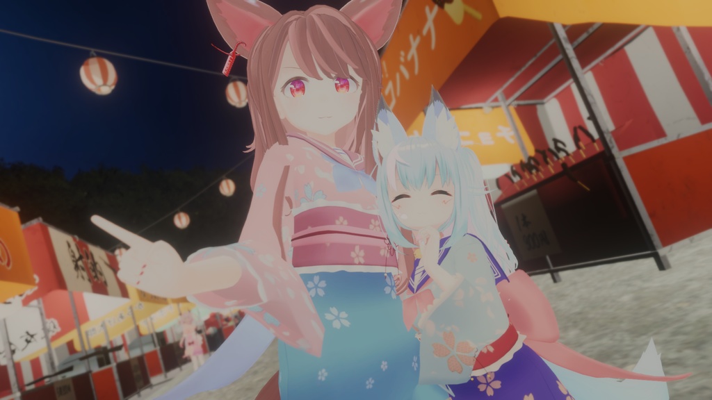 浴衣風セーラー【12アバター対応】