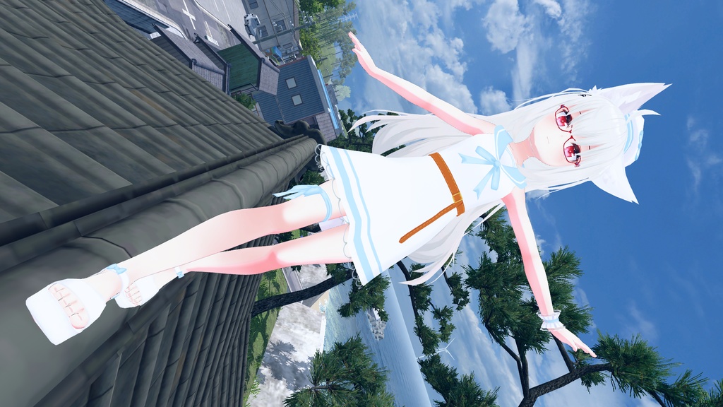 ノースリーブセーラーワンピース【13アバター対応】