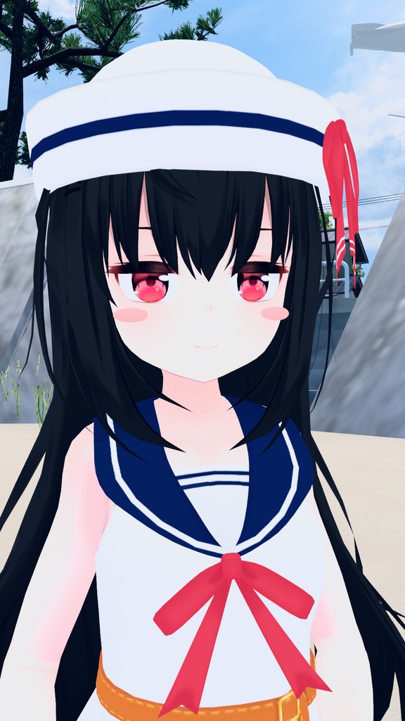 ノースリーブセーラーワンピース【13アバター対応】