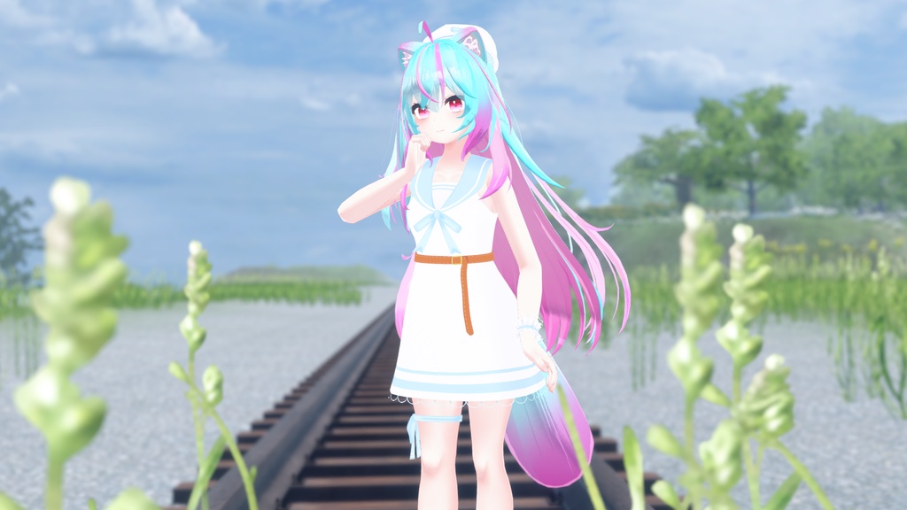 ノースリーブセーラーワンピース【13アバター対応】