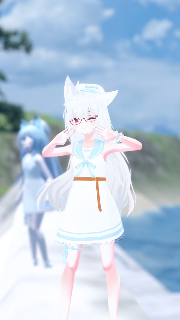 ノースリーブセーラーワンピース【13アバター対応】