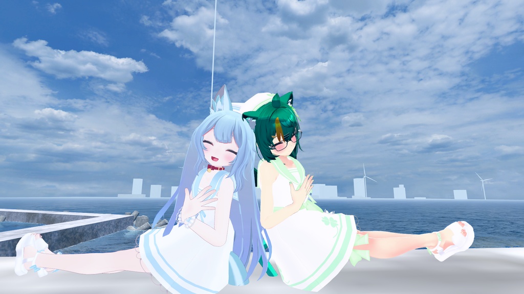 ノースリーブセーラーワンピース【13アバター対応】