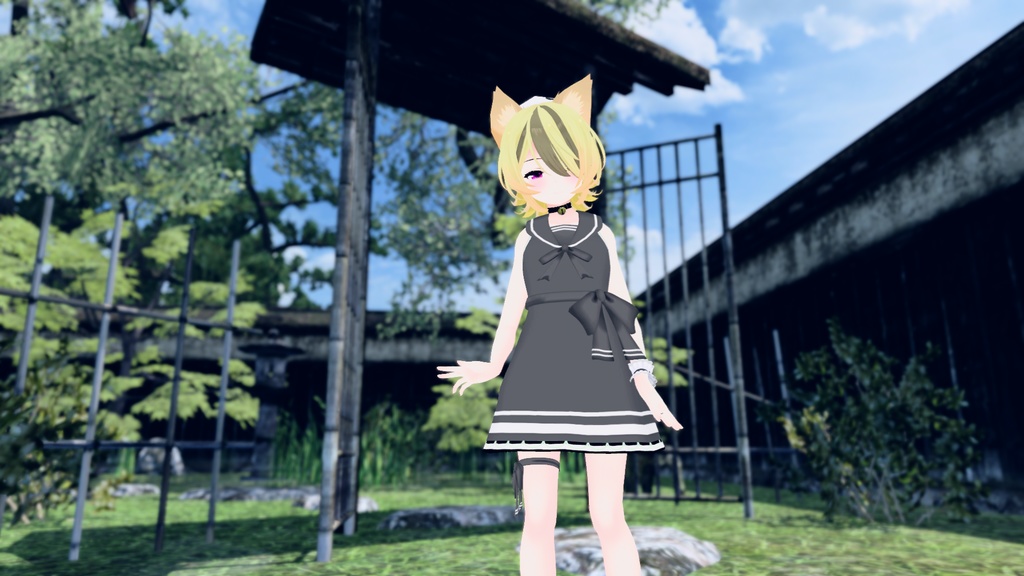 ノースリーブセーラーワンピース【13アバター対応】