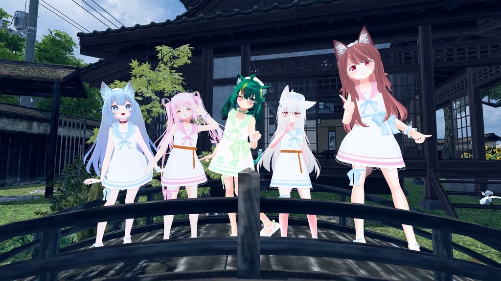 ノースリーブセーラーワンピース【13アバター対応】