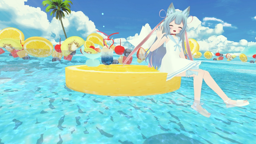 ノースリーブセーラーワンピース【13アバター対応】