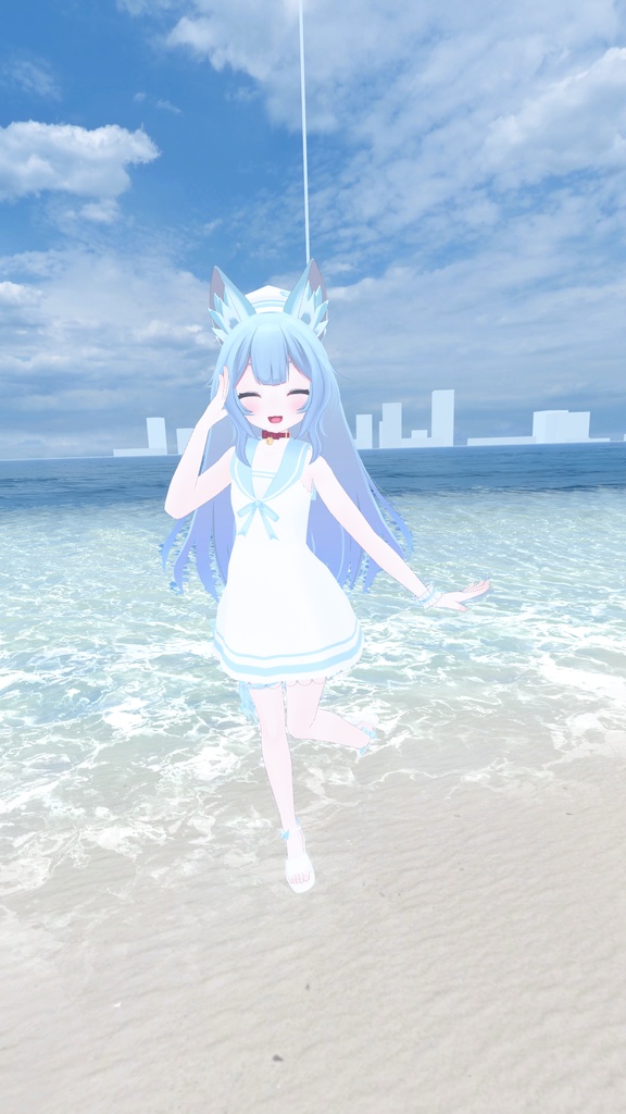 ノースリーブセーラーワンピース【13アバター対応】