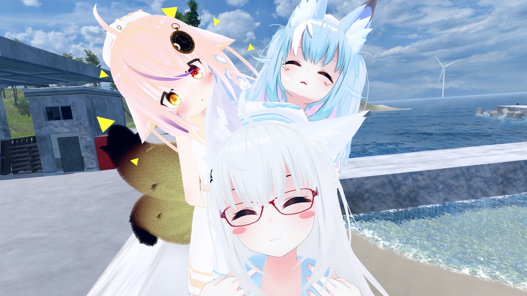 ノースリーブセーラーワンピース【13アバター対応】