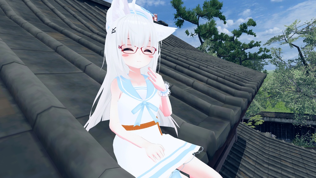 ノースリーブセーラーワンピース【13アバター対応】