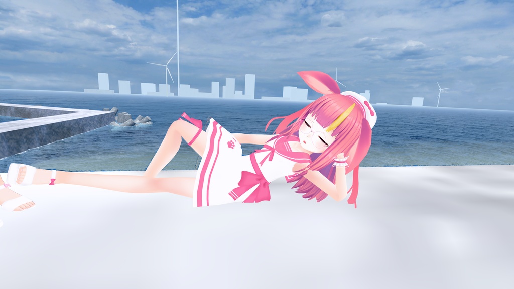 ノースリーブセーラーワンピース【13アバター対応】