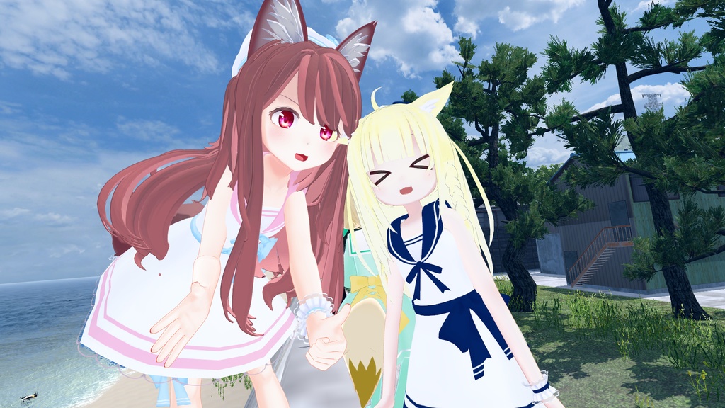 ノースリーブセーラーワンピース【13アバター対応】