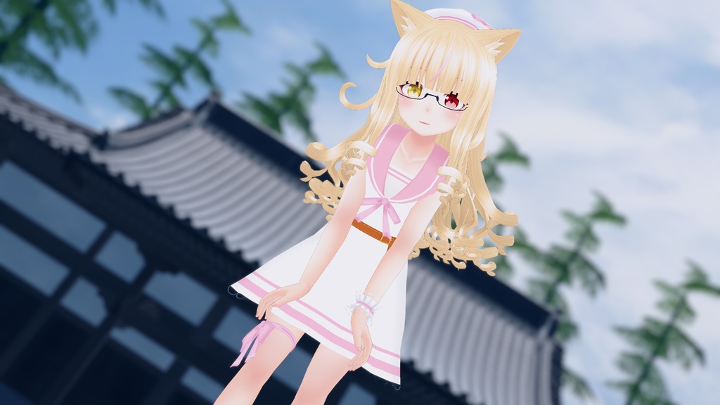 ノースリーブセーラーワンピース【13アバター対応】