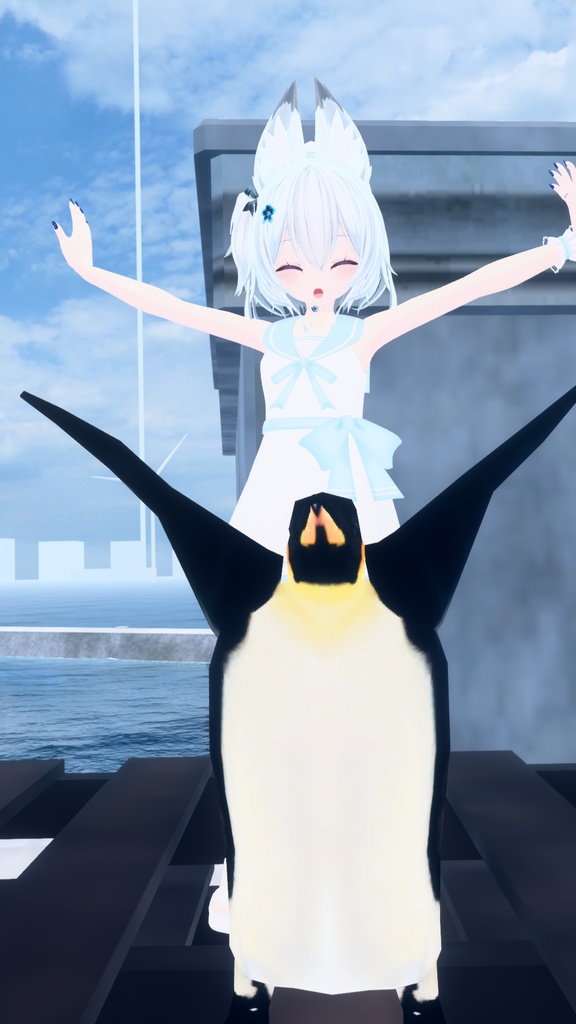 ノースリーブセーラーワンピース【13アバター対応】