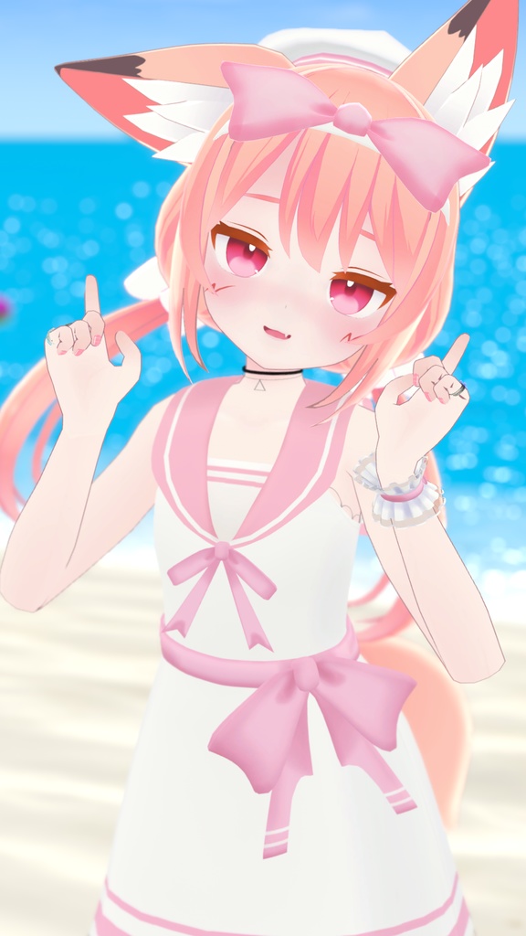 ノースリーブセーラーワンピース【13アバター対応】