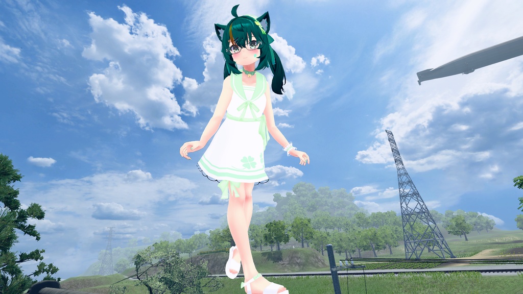 ノースリーブセーラーワンピース【13アバター対応】