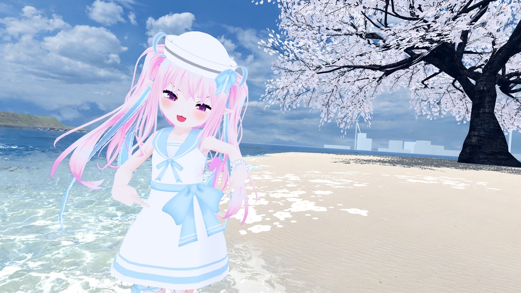 ノースリーブセーラーワンピース【13アバター対応】