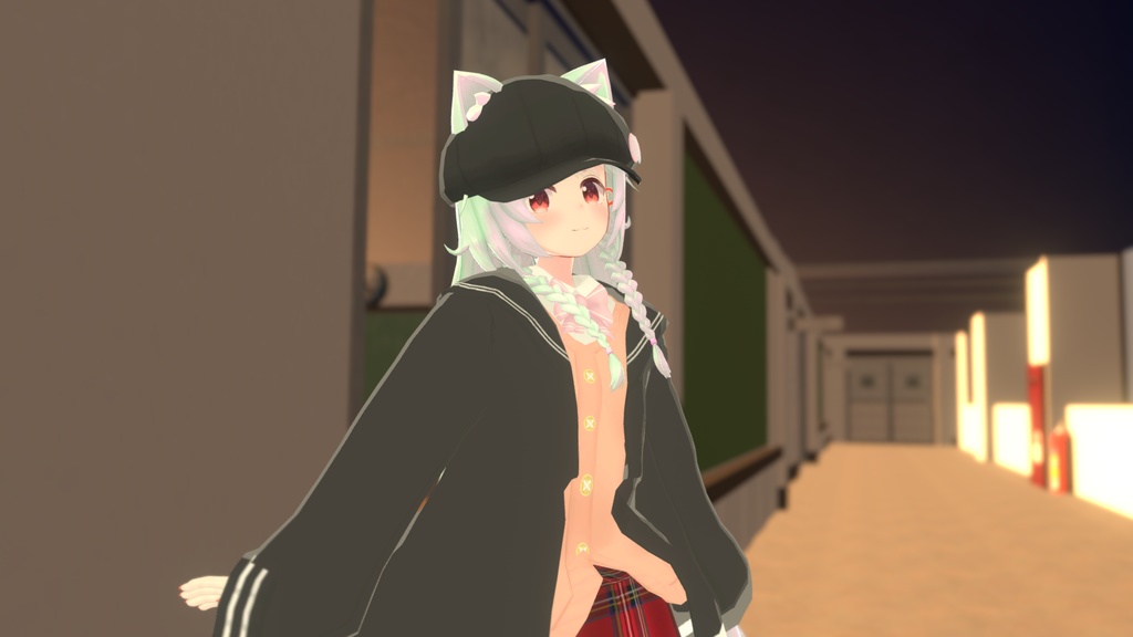 制服風セーラーカーディガン【13アバター対応】