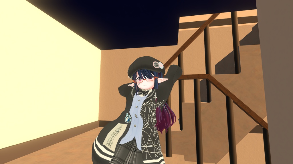 制服風セーラーカーディガン【13アバター対応】