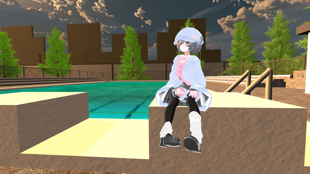 制服風セーラーカーディガン【13アバター対応】