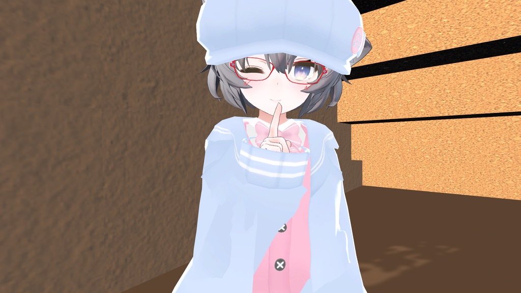 制服風セーラーカーディガン【13アバター対応】