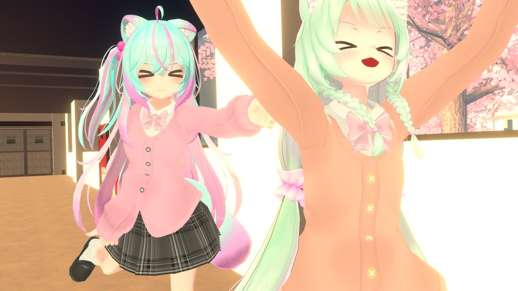 制服風セーラーカーディガン【13アバター対応】