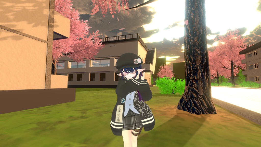 制服風セーラーカーディガン【13アバター対応】