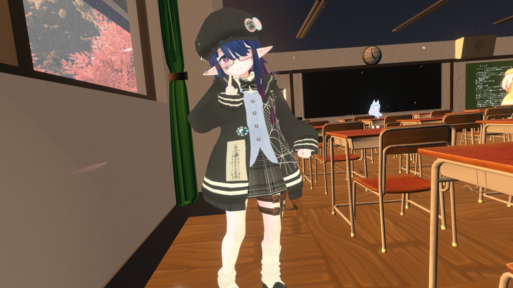 制服風セーラーカーディガン【13アバター対応】