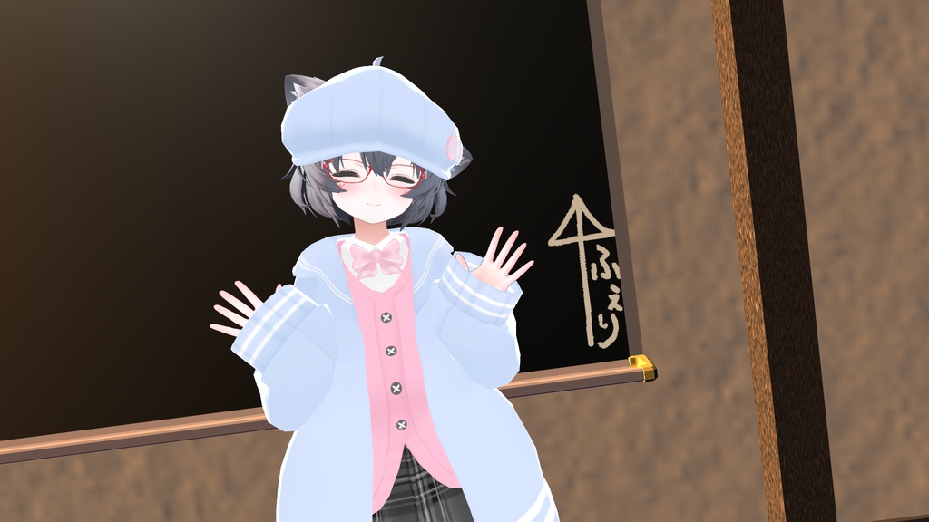 制服風セーラーカーディガン【13アバター対応】