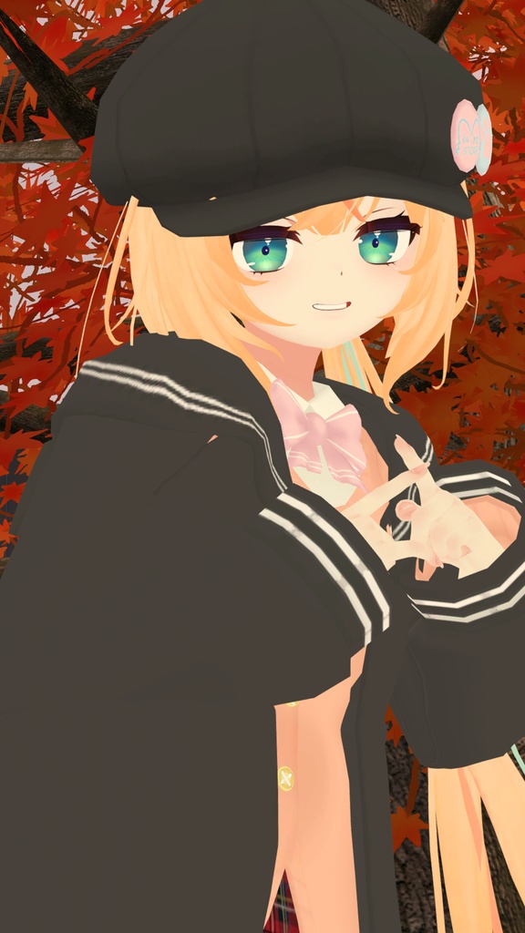 制服風セーラーカーディガン【13アバター対応】