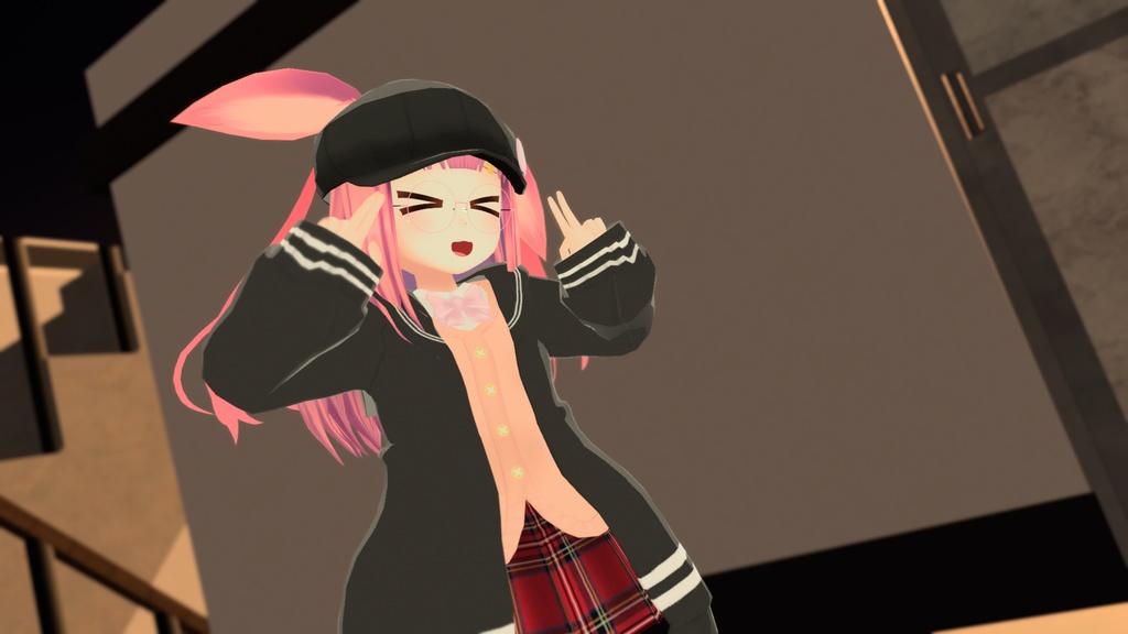 制服風セーラーカーディガン【13アバター対応】