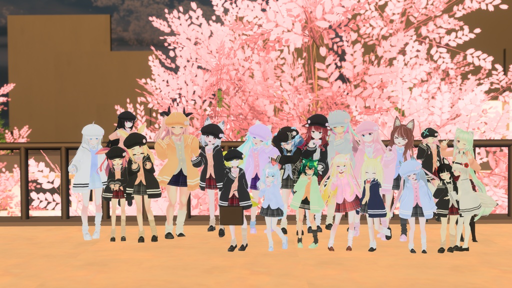 制服風セーラーカーディガン【13アバター対応】