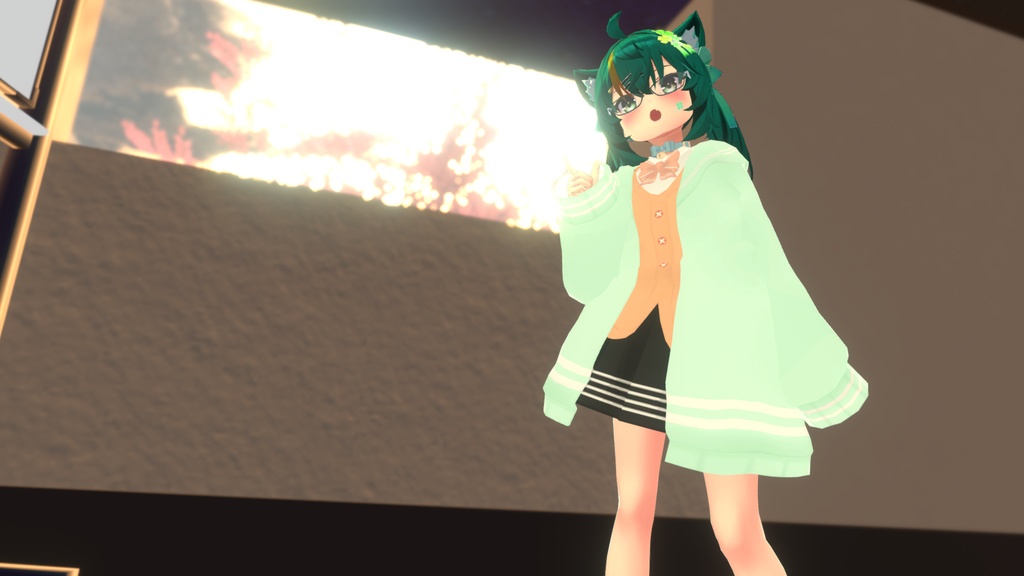 制服風セーラーカーディガン【13アバター対応】