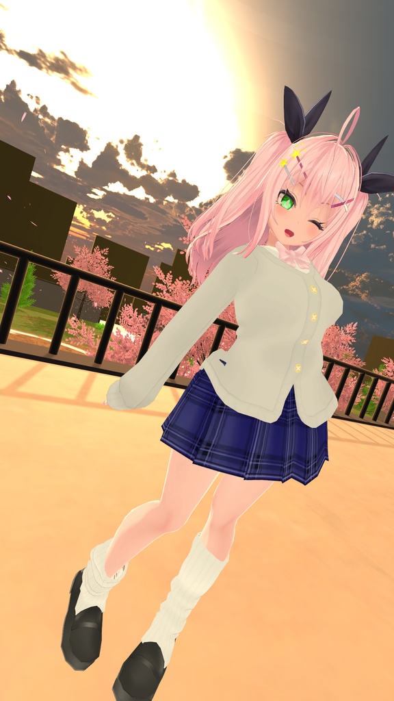 制服風セーラーカーディガン【13アバター対応】