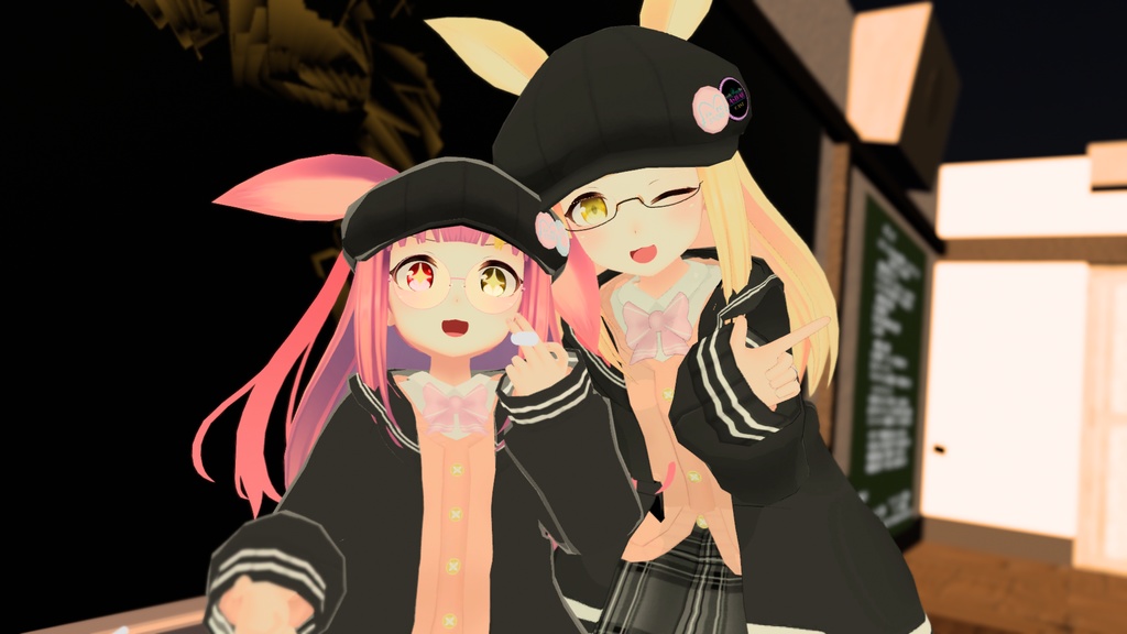 制服風セーラーカーディガン【13アバター対応】