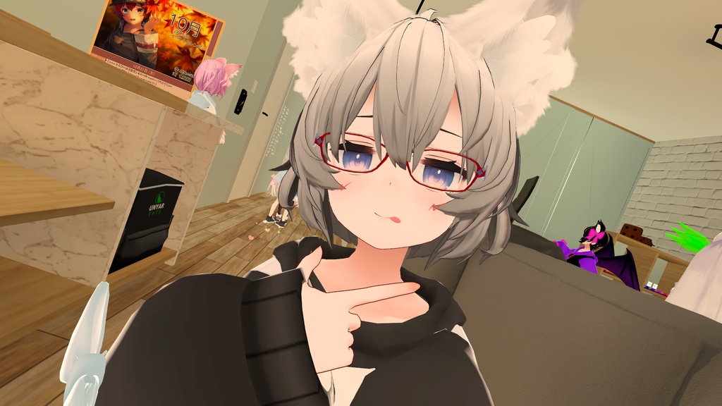 もふだぼパーカー【16アバター対応】