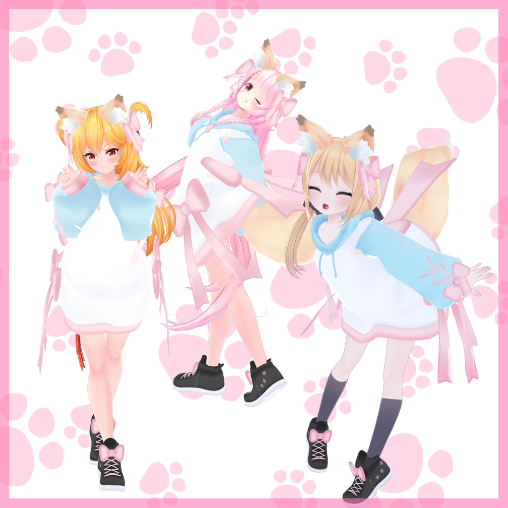 もふだぼパーカー【16アバター対応】