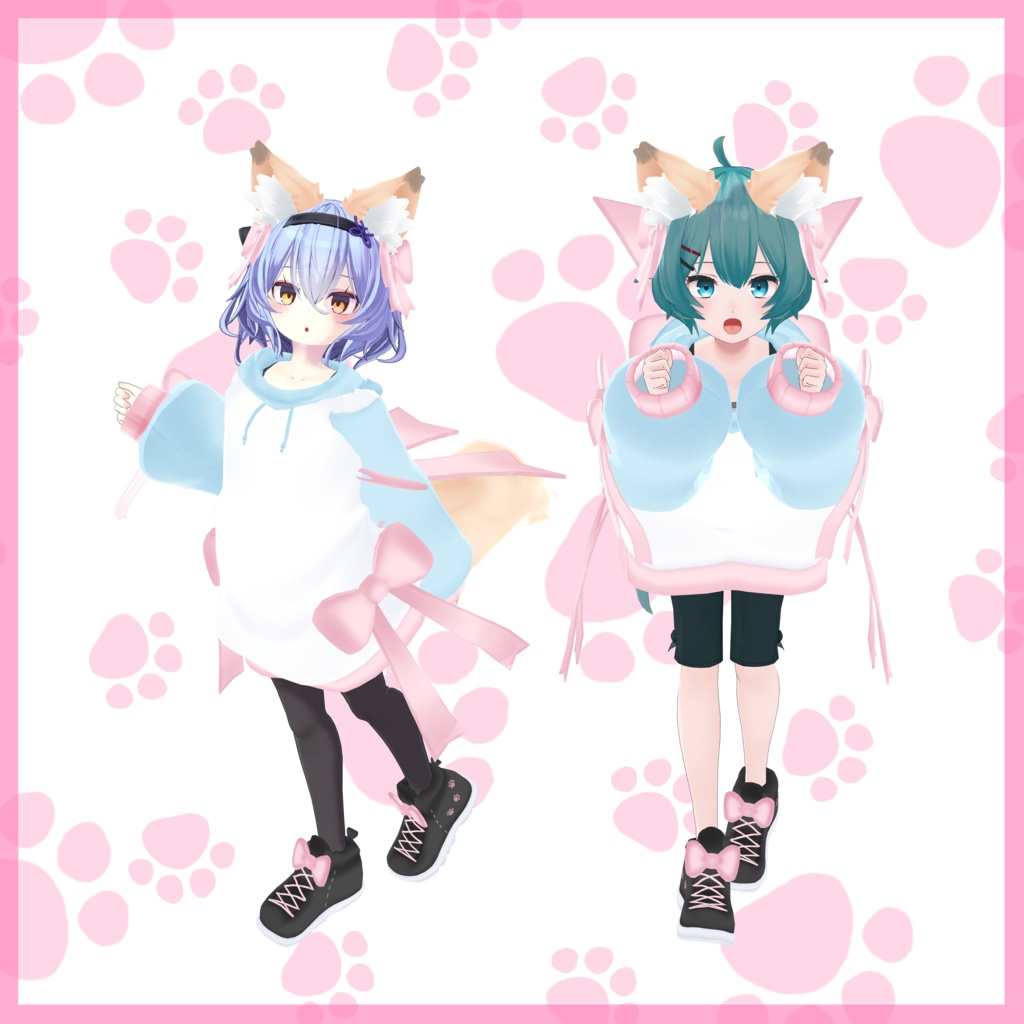 もふだぼパーカー【16アバター対応】