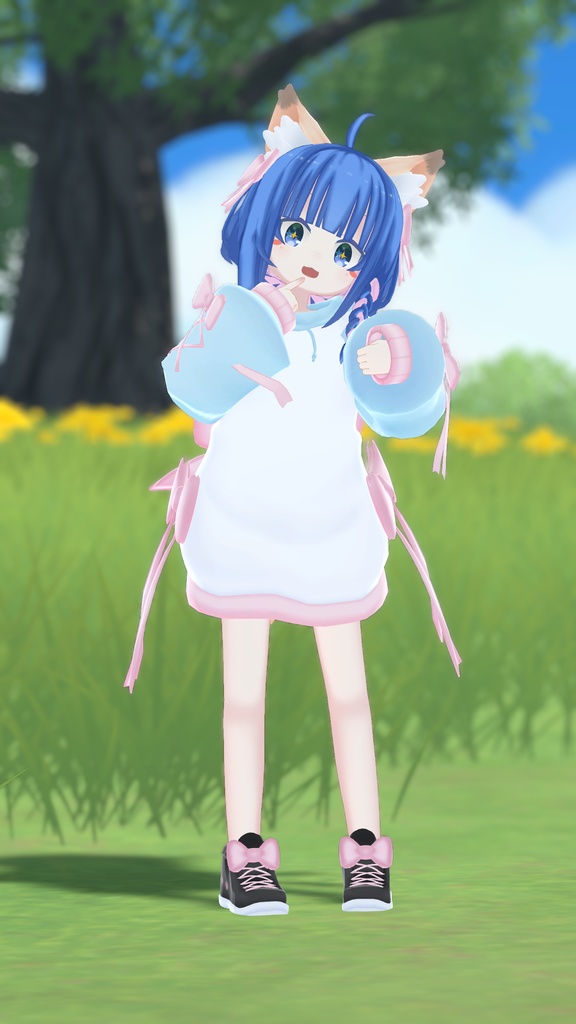 もふだぼパーカー【16アバター対応】