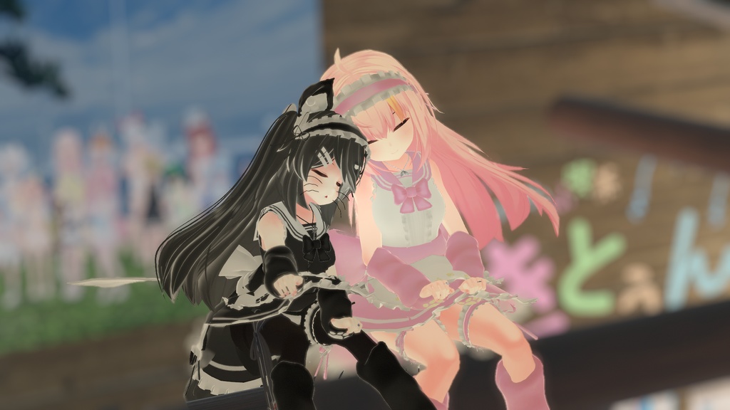 もふもふセーラーウエイトレスさん【15アバター対応】